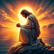 Load image into Gallery viewer, Religious Jesus-Full Round Diamond Painting-50x50cm-1511418