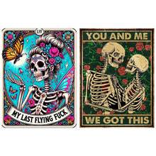 Load image into Gallery viewer, Skull Tarot-Full Round Diamond Painting-30x40cm