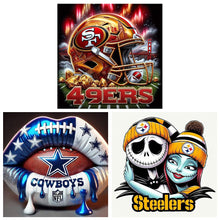 Load image into Gallery viewer, San Francisco 49Ers Helmet-Full Round Diamond Painting-40x40cm