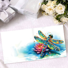 Load image into Gallery viewer, 6Pcs/Set Dress Girl Series-Diamond Greeting Cards
