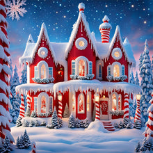 Load image into Gallery viewer, Sand Indian Tent-Full Round Diamond Painting-30x30cm