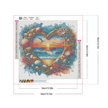 Load image into Gallery viewer, Ocean-Full Round Diamond Painting-40x40cm