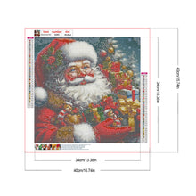 Load image into Gallery viewer, Santa Claus-Full Round Diamond Painting-40x40cm-1523303