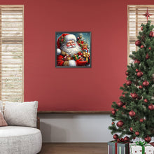 Load image into Gallery viewer, Santa Claus-Full Round Diamond Painting-40x40cm-1523303