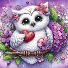 Load image into Gallery viewer, Butterfly And Red Rose-Full Round Diamond Painting-30x30cm