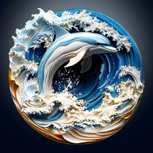 Load image into Gallery viewer, Paper Sculpture Cat-Full Round Diamond Painting-30x30cm