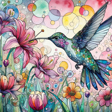 Load image into Gallery viewer, Colorful Birds-Full Round Diamond Painting-30x30cm