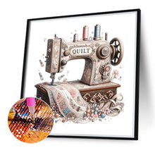 Load image into Gallery viewer, Sewing Machine-Full Round Diamond Painting-40x40cm-1526834