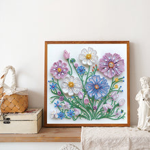 Load image into Gallery viewer, Flower-Partial Special Diamond Painting-30x30cm