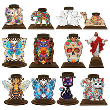 Load image into Gallery viewer, Animal-Diamond Candle Holder-Diamond Desktop Ornament