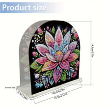 Load image into Gallery viewer, Flowers-Diamond Painting Napkin Rack