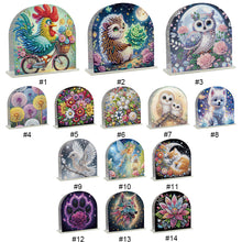 Load image into Gallery viewer, Flowers-Diamond Painting Napkin Rack