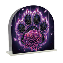 Load image into Gallery viewer, Flowers-Diamond Painting Napkin Rack