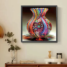 Load image into Gallery viewer, Vase-Partial Special Diamond Painting-30x30cm