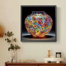 Load image into Gallery viewer, Vase-Partial Special Diamond Painting-30x30cm