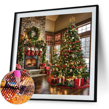 Load image into Gallery viewer, Christmas-Full Round Diamond Painting-40x40cm