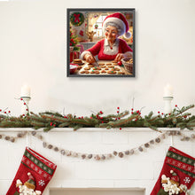 Load image into Gallery viewer, Grandma Making Cookies-Full Round Diamond Painting-30x30cm-1535092