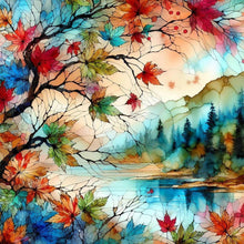 Load image into Gallery viewer, Abstract-Full Round Diamond Painting-30x30cm