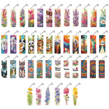 Load image into Gallery viewer, Owl-Diamond Bookmark