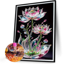 Load image into Gallery viewer, Lotus-Partial Special Diamond Painting-30x40cm