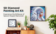 Load image into Gallery viewer, Indian Girl-Partial Special Diamond Painting-30x30cm