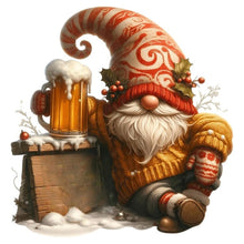 Load image into Gallery viewer, Snowman-Full Round Diamond Painting-30x30cm