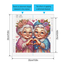 Load image into Gallery viewer, Granny-Partial Special Diamond Painting-30x30cm