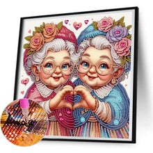 Load image into Gallery viewer, Granny-Partial Special Diamond Painting-30x30cm