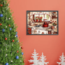 Load image into Gallery viewer, Warm Kitchen-Full Round Diamond Painting-40x30cm-1539010