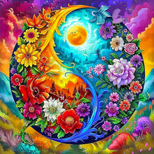 Load image into Gallery viewer, Tai Chi Scenery-Full Round Diamond Painting-50x50cm-1539946