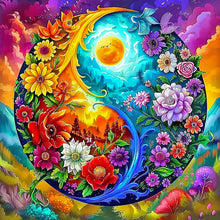 Load image into Gallery viewer, Tai Chi Scenery-Full Round Diamond Painting-50x50cm-1539946