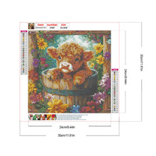 Load image into Gallery viewer, Yak-Full Round Diamond Painting-30x30cm-1540153