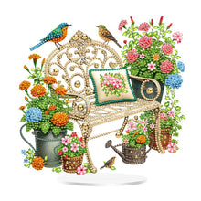 Load image into Gallery viewer, Rose Bouquet-Single Side Drill-Acrylic Diamond Desktop Ornament