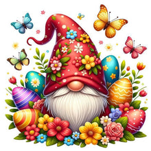 Load image into Gallery viewer, Spring Gnomes-Full Round Diamond Painting-30x30cm