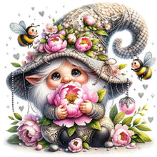Load image into Gallery viewer, Spring Gnomes-Full Round Diamond Painting-30x30cm