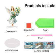 Load image into Gallery viewer, Sunflower Bird House-Single Side Drill-Acrylic Diamond Desktop Ornament