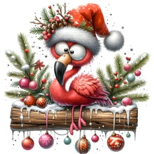 Load image into Gallery viewer, Christmas Peacock-Full Round Diamond Painting-30x30cm