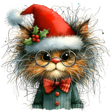 Load image into Gallery viewer, Christmas Peacock-Full Round Diamond Painting-30x30cm