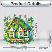 Load image into Gallery viewer, St. Patrick's Day hut-Single Side Drill-Acrylic Diamond Desktop Ornament