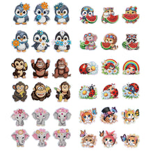 Load image into Gallery viewer, 6Pcs/Set Animal-Diamond Painting Magnet Refrigerator