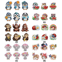 Load image into Gallery viewer, 6Pcs/Set Animal-Diamond Painting Magnet Refrigerator