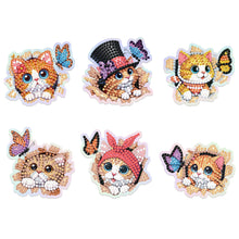 Load image into Gallery viewer, 6Pcs/Set Animal-Diamond Painting Magnet Refrigerator