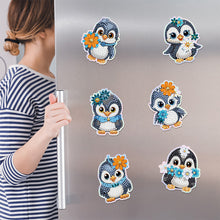 Load image into Gallery viewer, 6Pcs/Set Animal-Diamond Painting Magnet Refrigerator