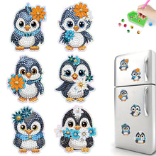 Load image into Gallery viewer, 6Pcs/Set Animal-Diamond Painting Magnet Refrigerator