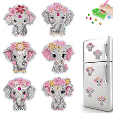 Load image into Gallery viewer, 6Pcs/Set Animal-Diamond Painting Magnet Refrigerator