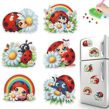 Load image into Gallery viewer, 6Pcs/Set Animal-Diamond Painting Magnet Refrigerator