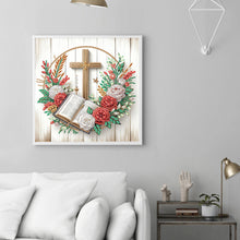 Load image into Gallery viewer, Cross-Partial Special Diamond Painting-30x30cm