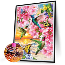 Load image into Gallery viewer, Hummingbird-Full Round Diamond Painting-30x40cm