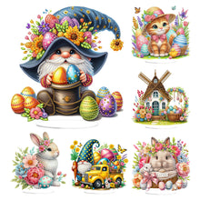 Load image into Gallery viewer, Easter-Single Side Drill-Acrylic Diamond Desktop Ornament