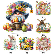 Load image into Gallery viewer, Easter-Single Side Drill-Acrylic Diamond Desktop Ornament